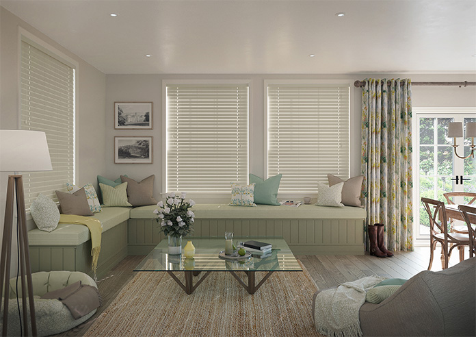 Ecowood, Devon Cream Satin - Motorised Venetian Blind - Image 7